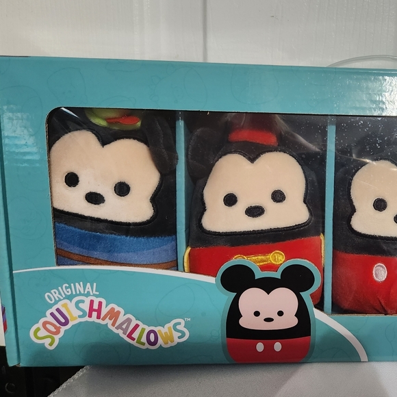 5-pack Squishmallows ,  Disney Mickey Mouse Through the Years Plush Set under 5" - Picture 5 of 12